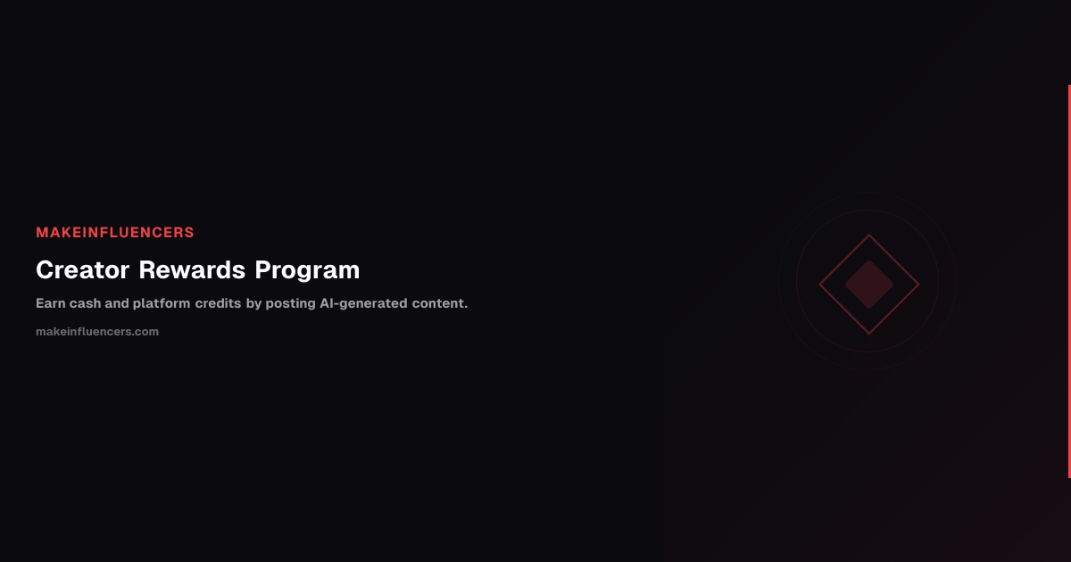 Creator Rewards Program | MakeInfluencers